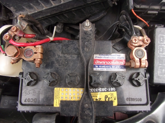 ขั้วแบตเตอรี่ทองแดง ขั้วลบ ขั้วแบตเตอรี่ทองแดง ขั้วลบ