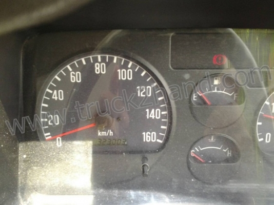 ISUZU รุ่น NQR กระบะคอกรั้วเหล็ก ความยาวกระบะ 5.50 เมตร