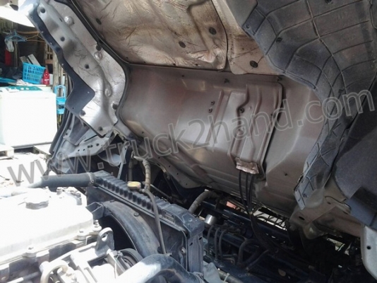 ISUZU รุ่น NQR กระบะคอกรั้วเหล็ก ความยาวกระบะ 5.50 เมตร