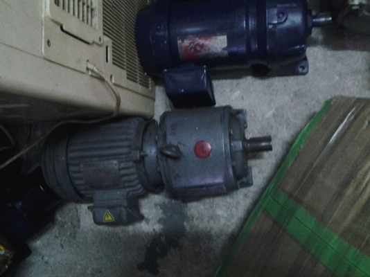 ขาย !! มอเตอร์เกียร์1แรง3สาย teco สภาพสวย พร้อมใช้ รอบ1:10