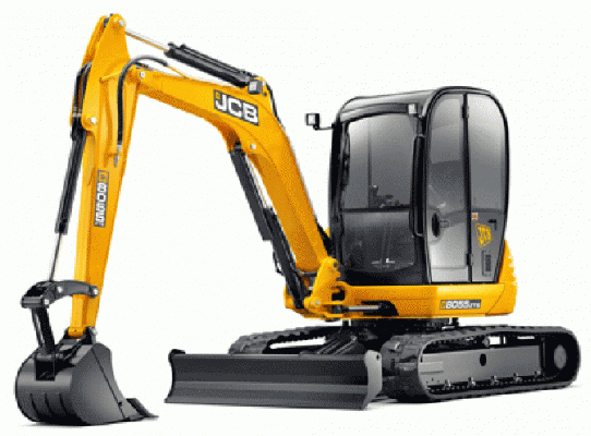 รถขุด JCB ขนาด 3.5 ตัน , 5 ตัน และ 20 ตัน