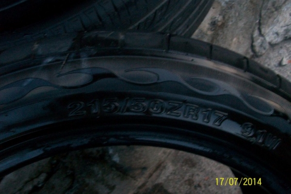 215/50/17 ปี 10 1เส้น 300  *  GT radial 215 50 r17 ปี11 คู่ละ 1400