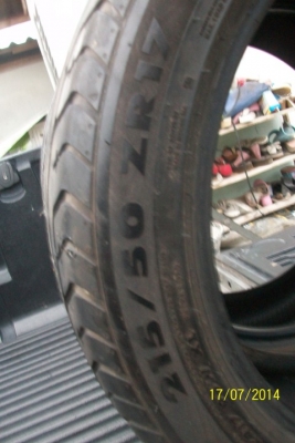 215/50/17 ปี 10 1เส้น 300  *  GT radial 215 50 r17 ปี11 คู่ละ 1400