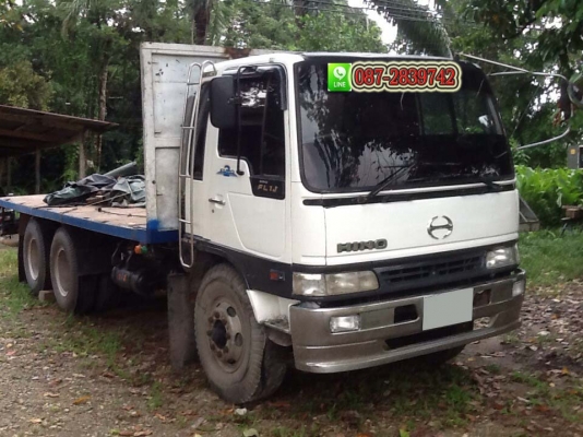 ขายรถบรรทุก 10 ล้อ 1 เพลา กระบะพื้นเรียบยาว 6 ม.