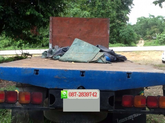 ขายรถบรรทุก 10 ล้อ 1 เพลา กระบะพื้นเรียบยาว 6 ม.