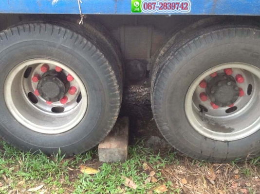 ขายรถบรรทุก 10 ล้อ 1 เพลา กระบะพื้นเรียบยาว 6 ม.