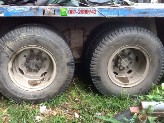 ขายรถบรรทุก 10 ล้อ 1 เพลา กระบะพื้นเรียบยาว 6 ม.