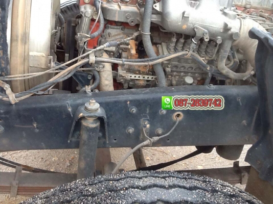 ขายรถดั้มพ์ 6 ล้อขนาดใหญ่ ISUZU  DEGA 195 แรงม้า