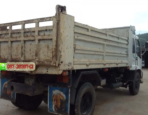 ขายรถดั้มพ์ 6 ล้อขนาดใหญ่ ISUZU  DEGA 195 แรงม้า