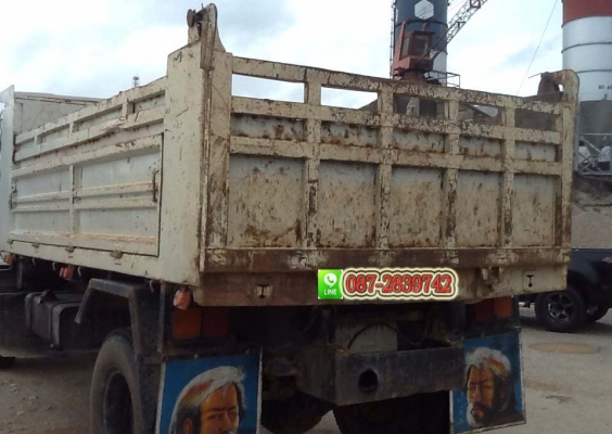 ขายรถดั้มพ์ 6 ล้อขนาดใหญ่ ISUZU  DEGA 195 แรงม้า