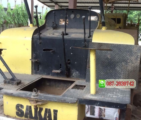 ขายรถบดล้อเหล็ก 3 ล้อ SAKAI