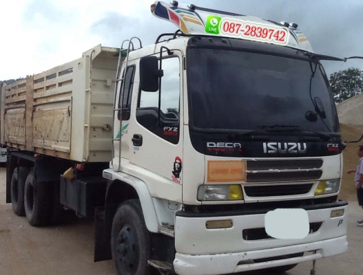 ขายรถดั้มพ์ 10 ล้อ 2 เพลา มีระบบลากจูง