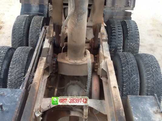 ขายรถดั้มพ์ 10 ล้อ 2 เพลา มีระบบลากจูง