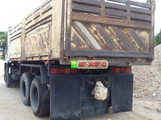 ขายรถดั้มพ์ 10 ล้อ 2 เพลา มีระบบลากจูง