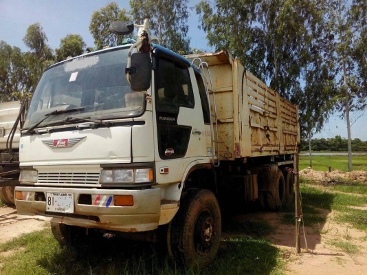 ***ขายแล้วครับขอบคุณ Truck2hand ขาย10ล้อ2เพลาดั้ม ราคาถูกๆHINO FM3MNLD M10C-240HP เครื่องเดิมเกียร์เดิม เครื่องดี แรงดี ช่วงล่างเดิมคัสซีดี ไม่ปะไม่ดาม กระบะดั้มเหล็กสภาพพอใช้ ต้องเก็บพื้นดีข้างพอใช้ ดั้มดีแรงดีไม่ยุบ หัวเก๋งไม่เดิม วางใหม่สภาพดีไม่ผุภายใ