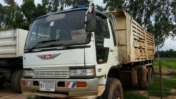 ***ขายแล้วครับขอบคุณ Truck2hand ขาย10ล้อ2เพลาดั้ม ราคาถูกๆHINO FM3MNLD M10C-240HP เครื่องเดิมเกียร์เดิม เครื่องดี แรงดี ช่วงล่างเดิมคัสซีดี ไม่ปะไม่ดาม กระบะดั้มเหล็กสภาพพอใช้ ต้องเก็บพื้นดีข้างพอใช้ ดั้มดีแรงดีไม่ยุบ หัวเก๋งไม่เดิม วางใหม่สภาพดีไม่ผุภายใ