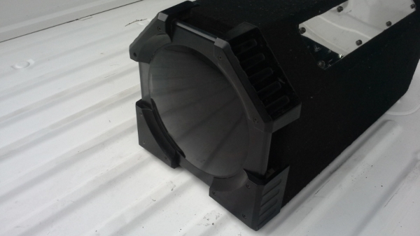 Subwoofer Clarion ADDZEST ดอก 10 นิ้ว แอมป์ในตัว มือสองญี่ปุ่น