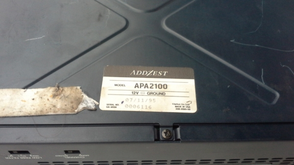 แอมป์ ADDZEST 200W 2ch Made in USA แอมป์ ADDZEST 200W 2ch Made in USA