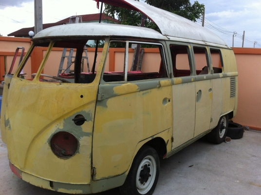 ขายโฟล์คหน้าวี ปี1966 เปิดบาร์แล้ว ราคารวมทำเสร็จ พร้อมขับ ทะเบียนแท้