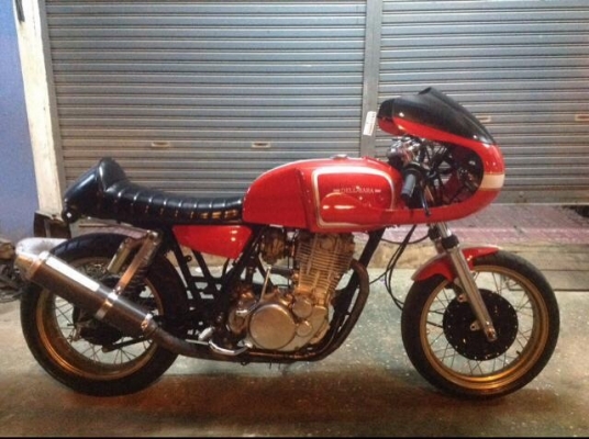ขาย SR400 สพม แท้ แต่งcafe ล้อ17โตๆ