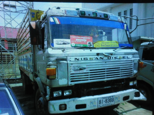 ขายรถบรรทุก 10 ล้อ 2 เพลาดั้ม NISSAN CD6N เครื่อง PE6 230 แรงมีระบบลากพ่วงเครื่องดีคัสซีสวย