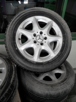 ขายล้อเบนซ์ W220 ขอบ 16 พร้อมยางโยโก