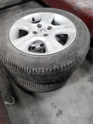 ขายล้อยาง ติดรถ ฮอนด้า แจ๊ส 2 วง