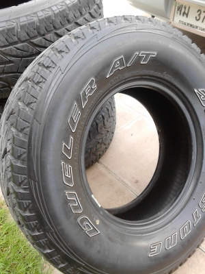 265/75R16 BRIDGESTON DUELER A/T ชุด 4 เส้น Tel.081-427-3941 265/75R16 BRIDGESTON DUELER A/T ชุด 4 เส้น Tel.081-427-3941