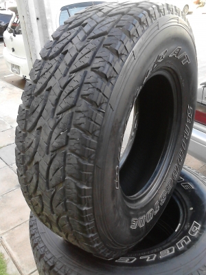 265/75R16 BRIDGESTON DUELER A/T ชุด 4 เส้น Tel.081-427-3941 265/75R16 BRIDGESTON DUELER A/T ชุด 4 เส้น Tel.081-427-3941
