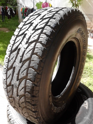 265/75R16 BRIDGESTON DUELER A/T ชุด 4 เส้น Tel.081-427-3941 265/75R16 BRIDGESTON DUELER A/T ชุด 4 เส้น Tel.081-427-3941