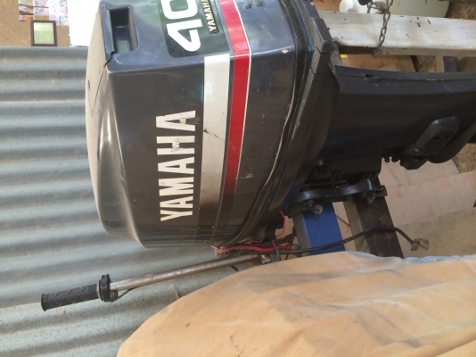 ขายเครื่องเรือ YAMAHA 40 แรง 35,000.-