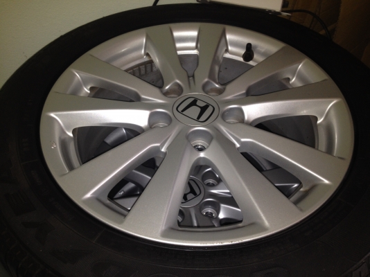 ขายล้อแม็ก Honda civic fb ขอบ 16 5รู114 พร้อมยาง 205 55 16