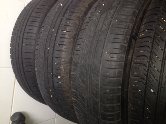 ขายล้อแม็กเดิม Honda jazz ขอบ 15' 4รู100 พร้อมยาง Michelin energy xm1 175 65 15