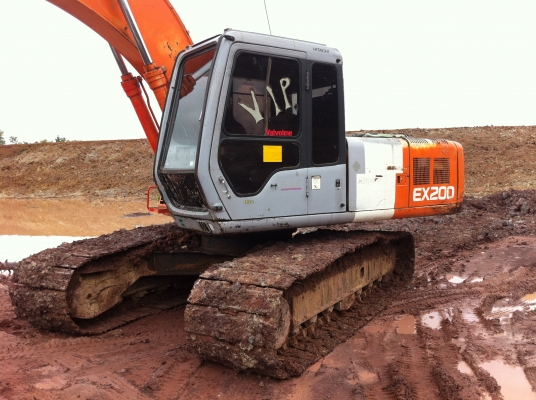 ขายแบคโฮ ฮิตาชิ200พร้อมใช้ขีด2super