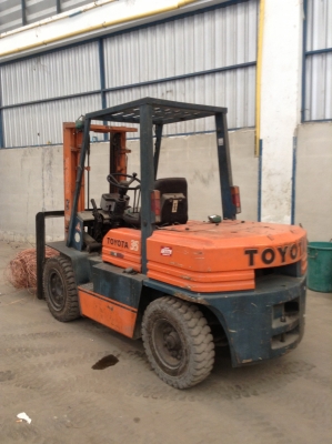 +++ ขายโฟล์คลิฟท์  TOYOTA 5FG35  ขนาด 3.5 ตัน (รถนอก นำเข้า สภาพสวย)  เครื่องยนต์เบนซิน  เสา 3 เมตร เกียร์ธรรมดา  งา 1,070  มม.  ยางลม  *** สนใจรายละเอียด  ราคา  คุยได้ครับโทร. 081-659-7598 ***