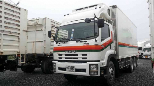 ISUZU FVM 240 รถตู้บรรทุก ตู้เครื่องทำความเย็น
