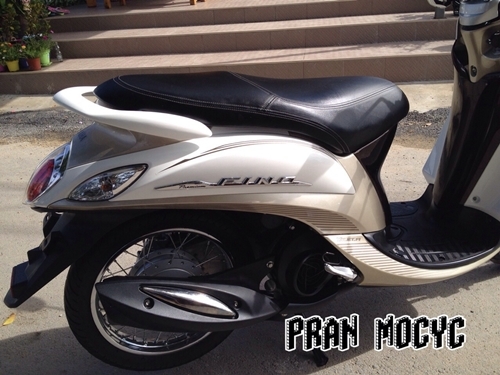 ขายyamaha fino สีขาวน้ำตาล ปี2013 ขายyamaha fino สีขาวน้ำตาล ปี2013