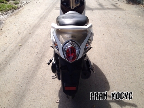 ขายyamaha fino สีขาวน้ำตาล ปี2013 ขายyamaha fino สีขาวน้ำตาล ปี2013