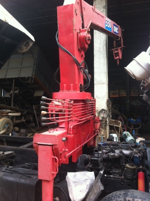 ISUZU NPR ดั้ม-เทรนTADANO 3 ตัน ทะเบียนพร้อมโอน