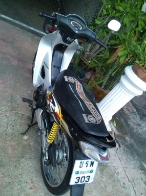 wave125r ubox ปี47 เทาดำ 303 เครื่องดี  15,000