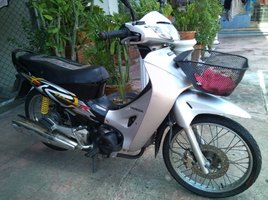 wave125r ubox ปี47 เทาดำ 303 เครื่องดี  15,000