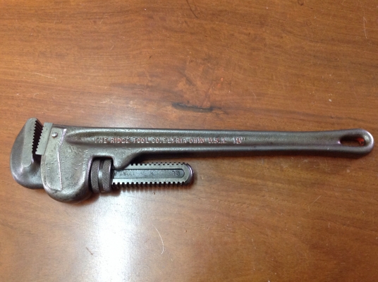 ขายคอม้า VINTAGE RIDGID HEAVY DUTY 18" ขายคอม้า VINTAGE RIDGID HEAVY DUTY 18"