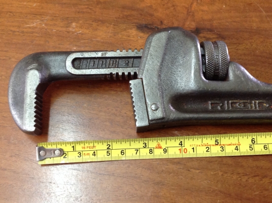 ขายคอม้า VINTAGE RIDGID HEAVY DUTY 12" ขายคอม้า VINTAGE RIDGID HEAVY DUTY 12"