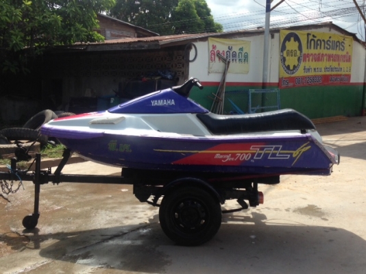 ขายเจ็ทสกี ยามาฮ่าปลาโอ marinejat700 ถูกๆ พร้อมเทรเลอร์ 55,000-