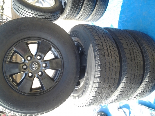 ล้อ toyota vigo สีเทากัล สวยๆ