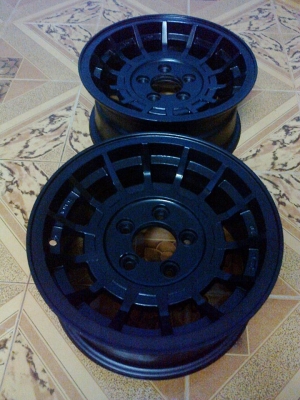 แม็กซ์บรรทุกขอบ14 5/114หน้ากว้าง7นิ้วเก่าทำสีใหม่สีดำ แม็กซ์บรรทุกขอบ14 5/114หน้ากว้าง7นิ้วเก่าทำสีใหม่สีดำ