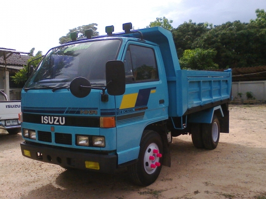 คุณ เจริญศักดิ์และลูกชายขับกลับแล้วคับ ขอบคุณคับ//6ล้อดั้มNKR 88 แรง ปี35 ห้างแท้ เครื่อง4JB1 เครื่องดี คัดซีสวย รถบ้านแท้ รถขับดี วิ่งงานอยู่คับ พร้อมใช้งานคับ