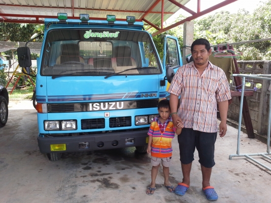 คุณ เจริญศักดิ์และลูกชายขับกลับแล้วคับ ขอบคุณคับ//6ล้อดั้มNKR 88 แรง ปี35 ห้างแท้ เครื่อง4JB1 เครื่องดี คัดซีสวย รถบ้านแท้ รถขับดี วิ่งงานอยู่คับ พร้อมใช้งานคับ