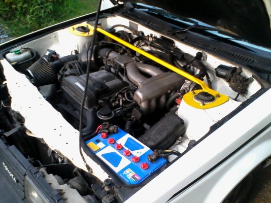 ต้องการขาย TOYOTA หน้าแหลม สีขาว วางเครื่อง 1J ติดแก๊สลงเล่มแล้ว เกียร์ออโต้ พวงมาลัยเพาเวอร์