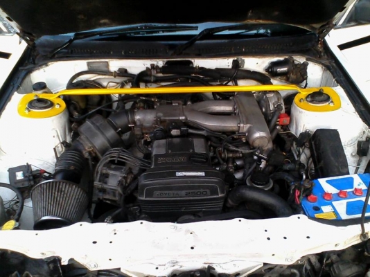 ต้องการขาย TOYOTA หน้าแหลม สีขาว วางเครื่อง 1J ติดแก๊สลงเล่มแล้ว เกียร์ออโต้ พวงมาลัยเพาเวอร์